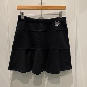 Kenzo black flairy skirt